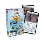 boîte et cartes défis nature capitales du monde de la marque Bioviva