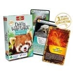 boîte, cartes et carte collector défis nature troooooop mignons de la marque Bioviva