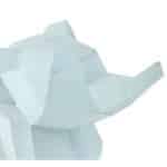 trophée papier 3d babies éléphanteau gros plan tête à monter facile agent paper