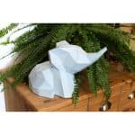 trophée papier 3d babies éléphanteau en situation à monter facile agent paper