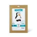 pochette trophée papier 3d babies pingouino à monter facile agent paper