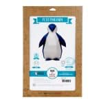 pochette trophée 3d petit pingouin à monter moyen agent paper