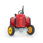 Tracteur à clé vert modèle Zetor 25 A rouge marque Kovap de face.