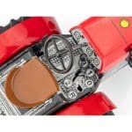 poste de pilotage du tracteur en métal Zetor 25 A rouge Kovap