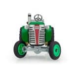 Tracteur à clé vert modèle Zetor vert marque Kovap de face.