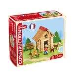 boîte du jeu de construction jeujura la cabane de montagne 55 pièces